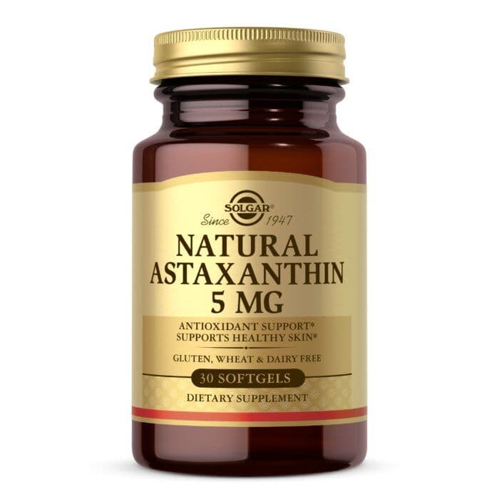 SOLGAR Astaxanthin, 5 mg (30 Kapseln)