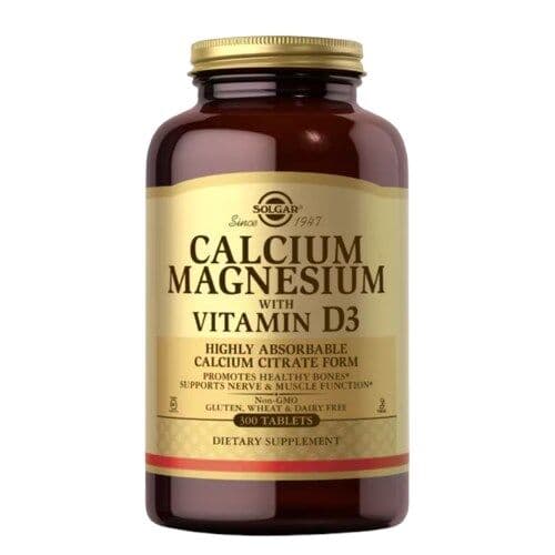 SOLGAR Calcium, Magnesium with Vitamin D3 (300 tabletten)