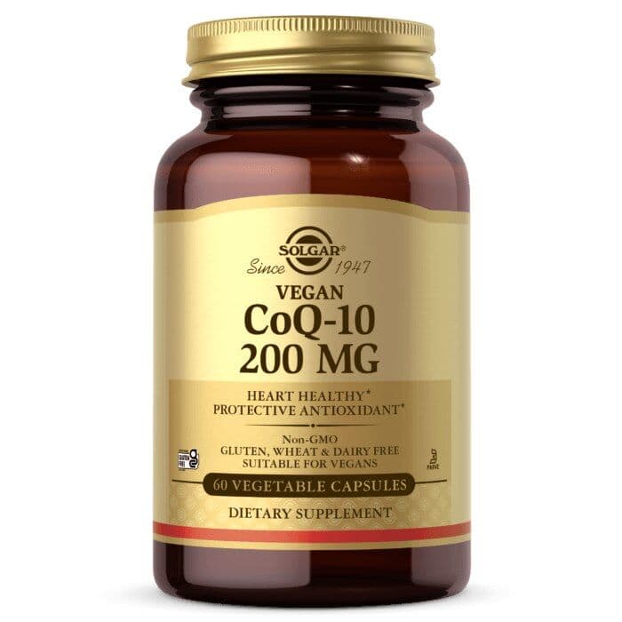 SOLGAR Vegan CoQ-10, 200 mg (60 caps)