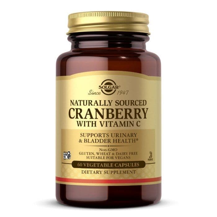 SOLGAR Cranberry with Vitamin C (60 capsules)