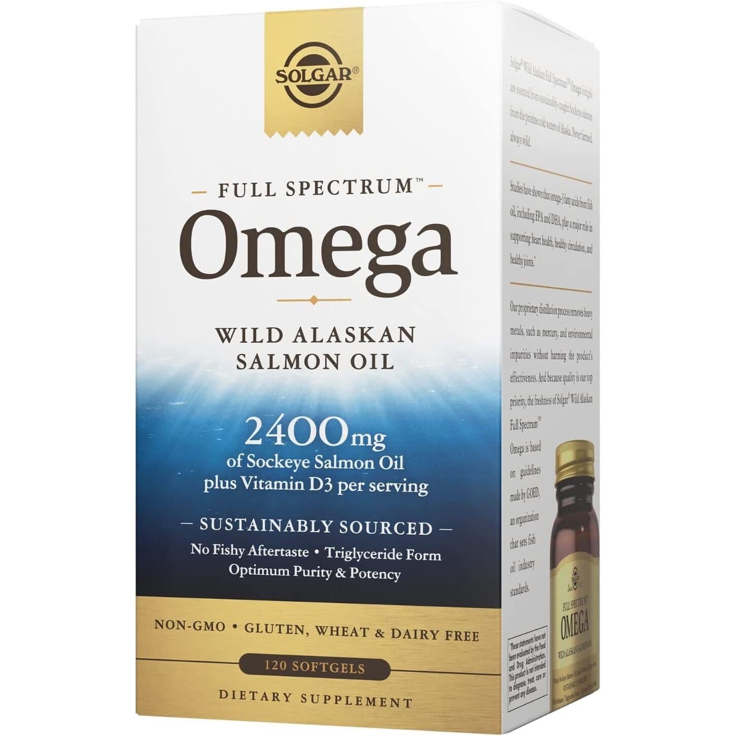 Fuldspektret Omega - 120 bløde kapsler