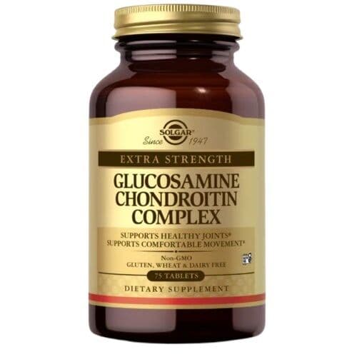 SOLGAR Extra Strength Glucosamine Chondroitin Complex (75 tabletten)