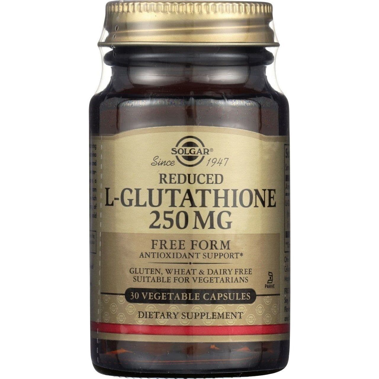 SOLGAR Reduced L-Glutathione 250 mg (30 capsules.)