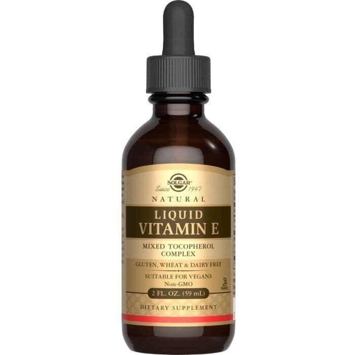 SOLGAR Vitamin E Natural Liquid (59 ml / 2 fl. oz.)