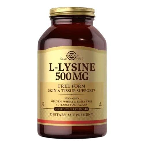 SOLGAR L-Lysine 500 mg (250 capsules)