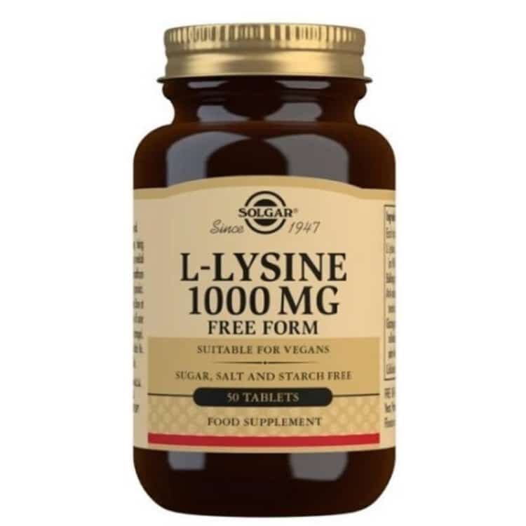 L-Lysin, 1000 mg - 50 tabletter