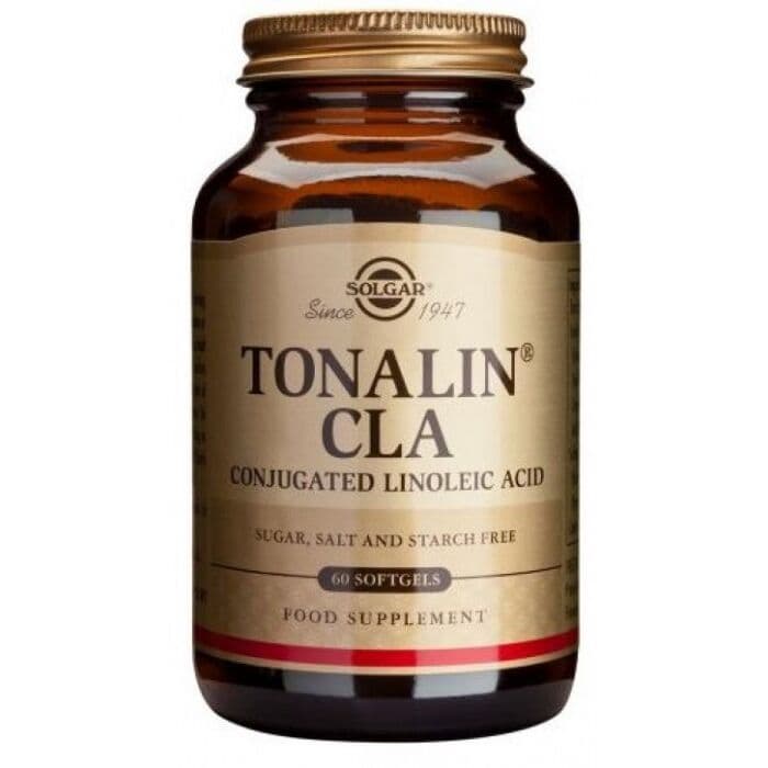 SOLGAR CLA – Tonalin 1300 mg from Safflower Seed Oil (60 caps)