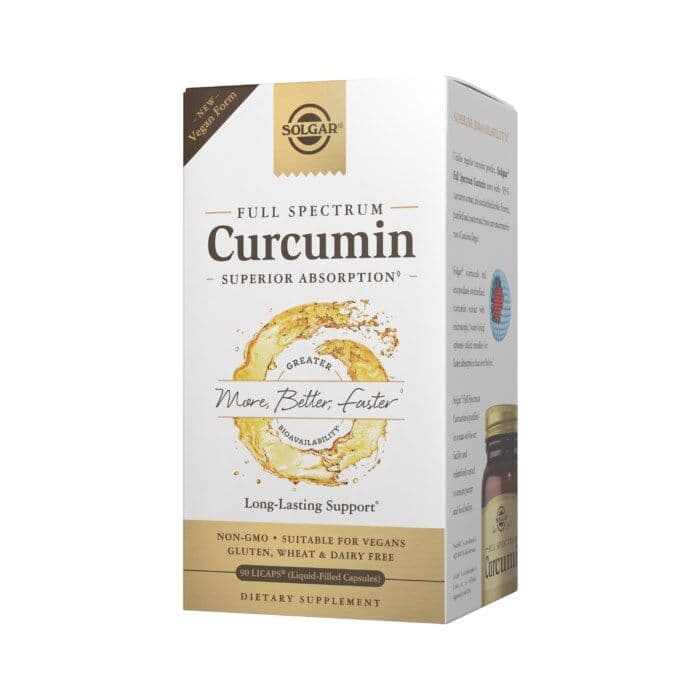 SOLGAR Curcumin Full Spectrum Vegan Form (90 capsules)