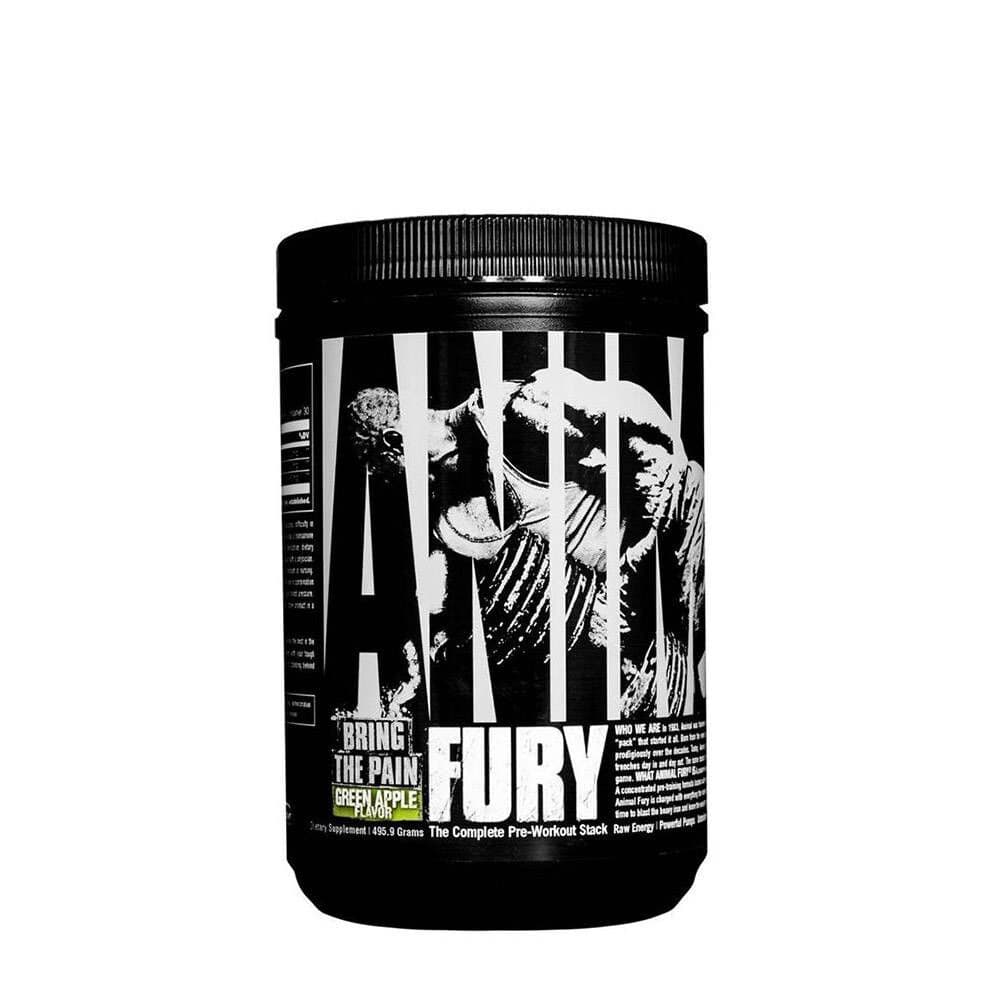 Universal Nutrition Animal Fury (30 Servings, Green Apple)