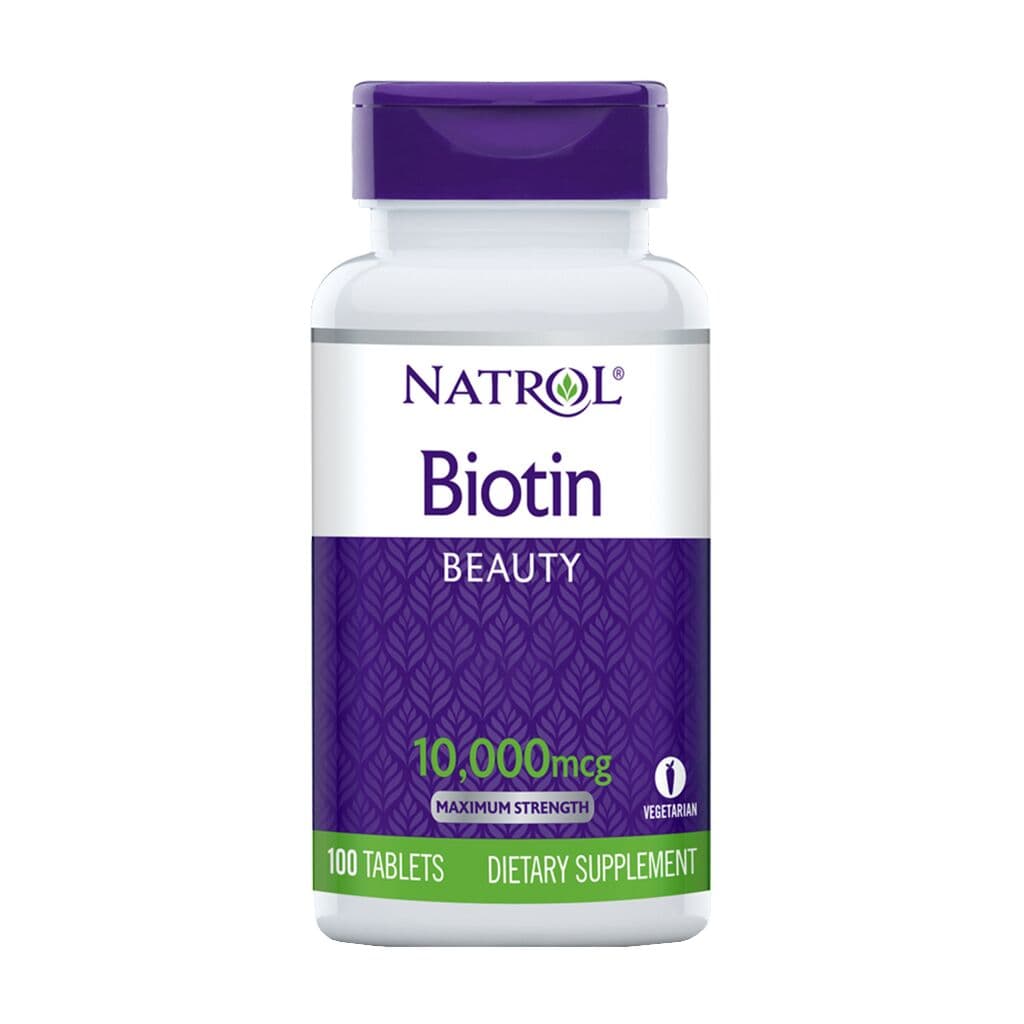 Biotin, 10000mcg – 100 tabs