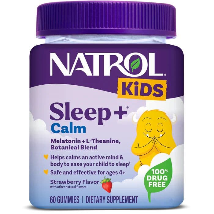 Natrol Kids Sleep + Calm (60 Gummies, Strawberry)