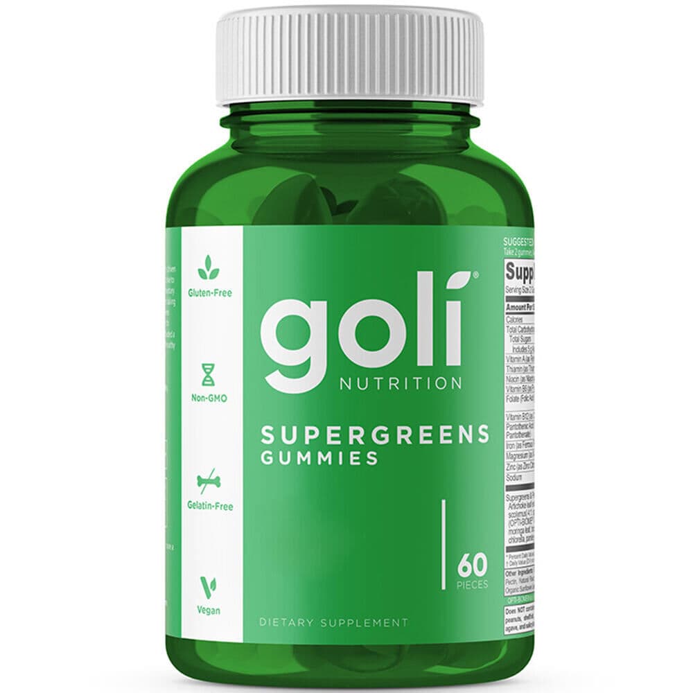 Goli Nutrition SuperGreens 60 gummies