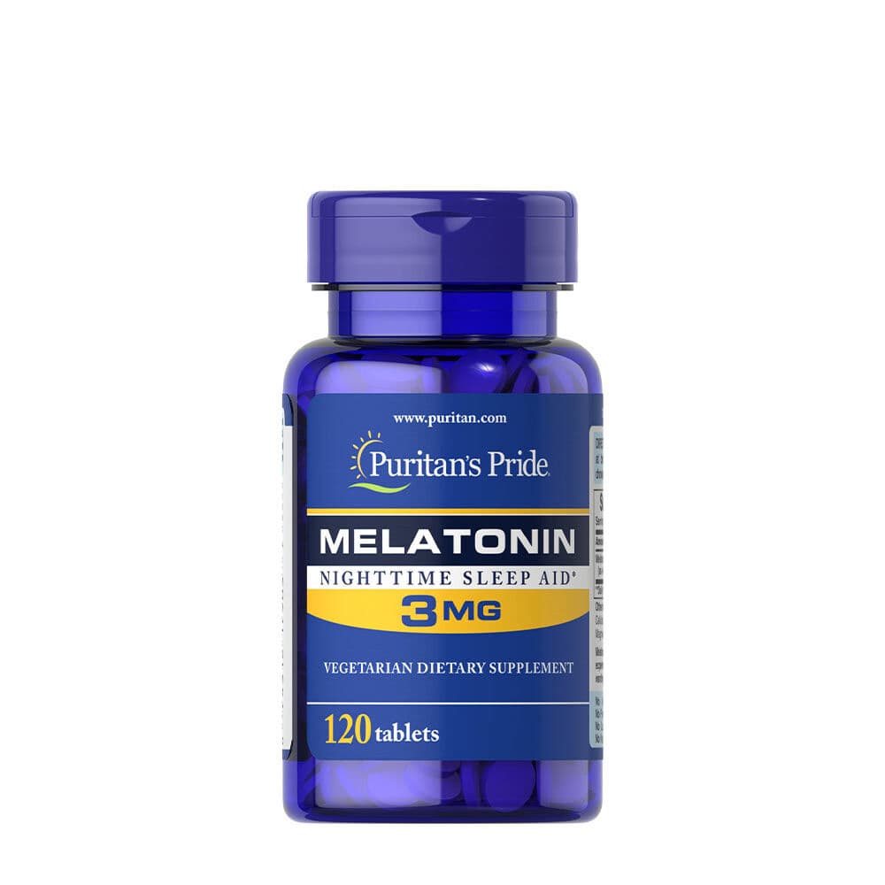 Puritan's Pride Melatonin 3 mg (120 Tabletten)
