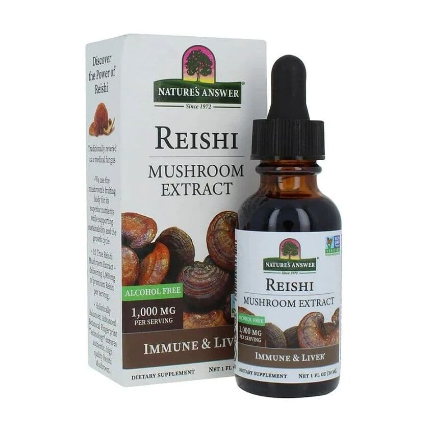 Reishi Mushroom Extract, 1000mg – 30 ml.