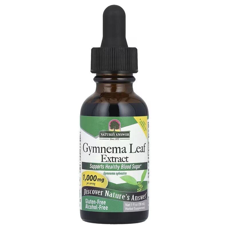 Gymnema Leaf Extract, 1000mg – 30 ml.