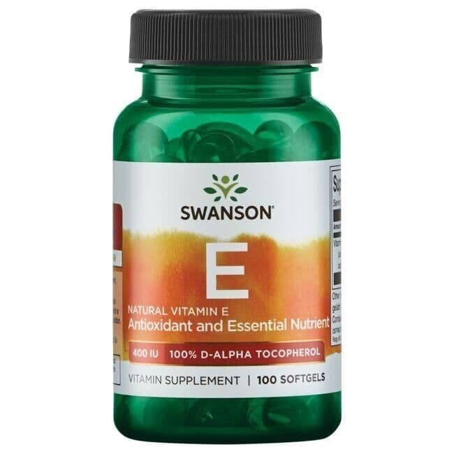 Vitamin E, 400 IU Natural – 100 softgels