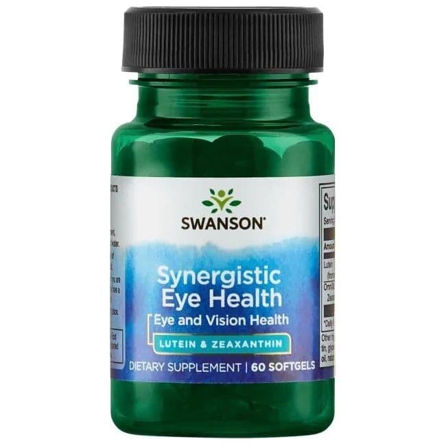 Synergistic Eye Health Lutein & Zeaxanthin – 60 softgels