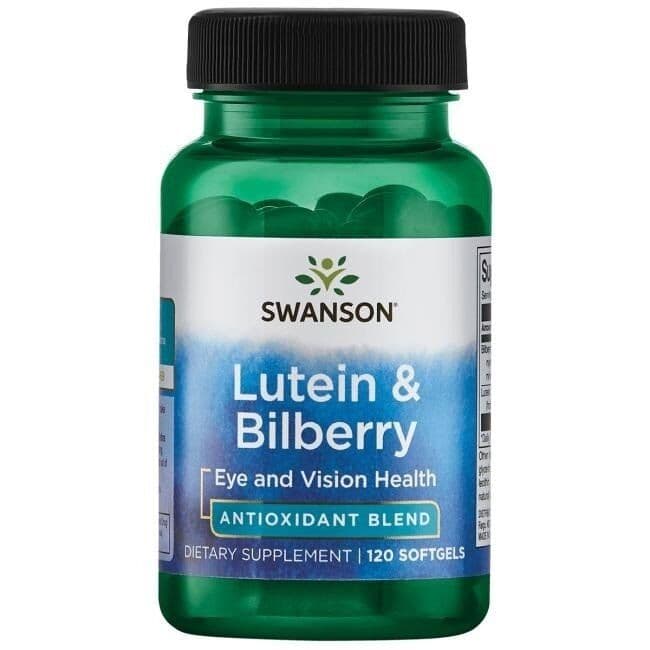 SWANSON Luteina+ Borówka 120 sgels