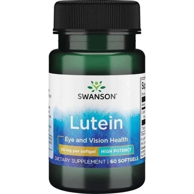 Lutein, 20mg – 60 softgels