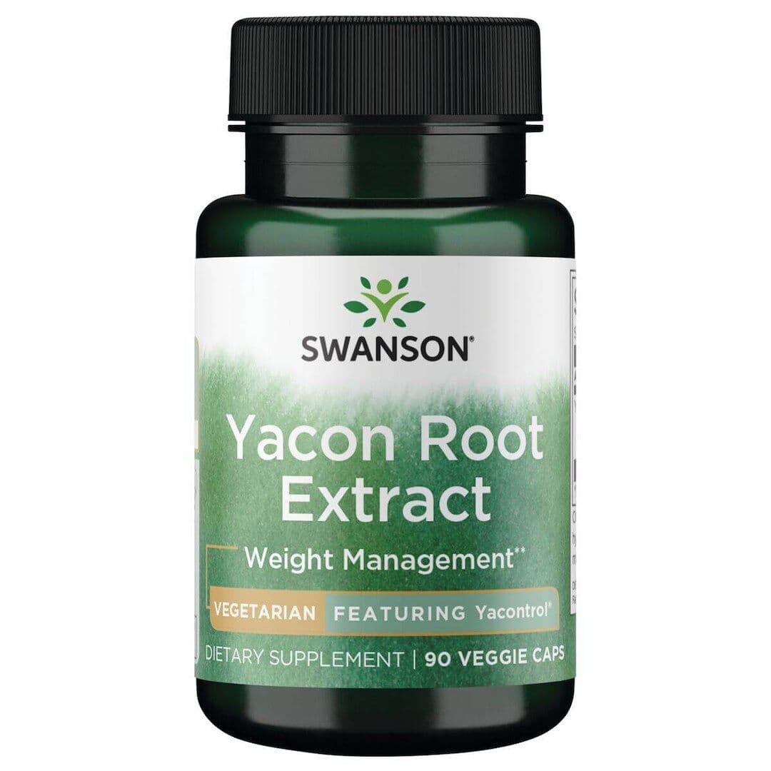 Yacon Root Extract, 100mg – 90 vcaps