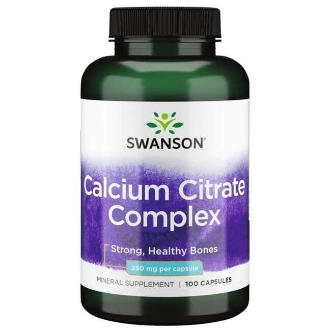 Calcium Citrate Complex, 250mg – 100 caps