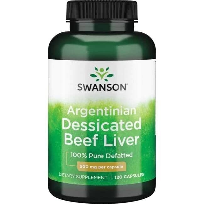 Argentinian Desiccated Beef Liver, 500mg – 120 caps