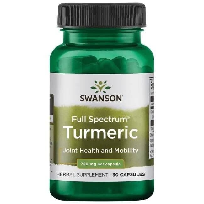 Full Spectrum Turmeric, 720mg – 30 caps