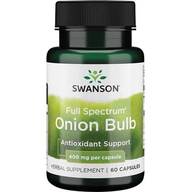 Full Spectrum Onion Bulb, 400mg – 60 caps