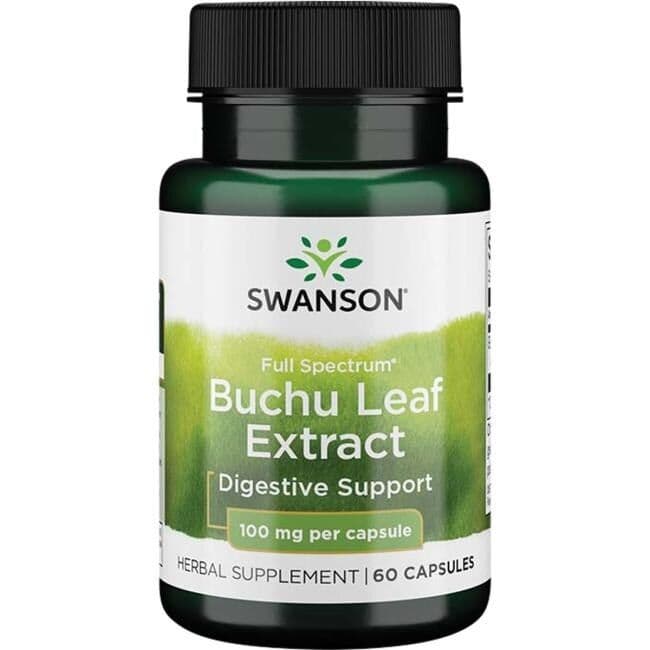 SWANSON FS Buchu leaf (bukko brzozowe) 60 kaps