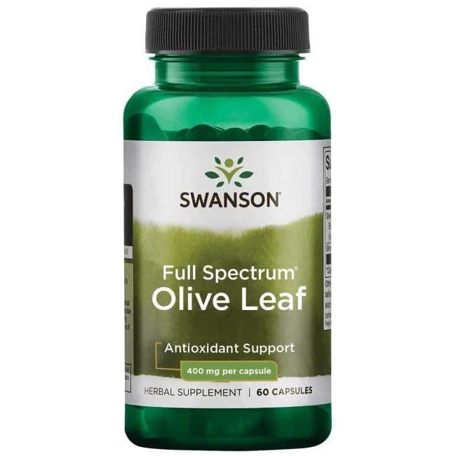 Full Spectrum Olive Leaf, 400mg – 60 caps