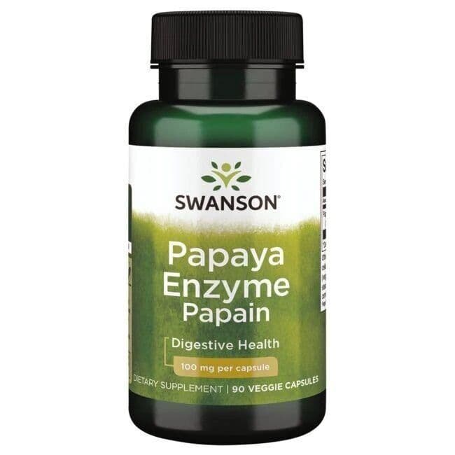 Papaya Enzyme Papain, 100mg – 90 vcaps