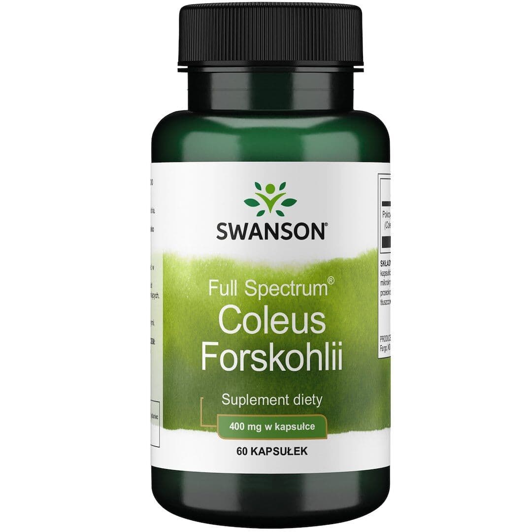 Full Spectrum Coleus Forskohlii, 400mg – 60 caps