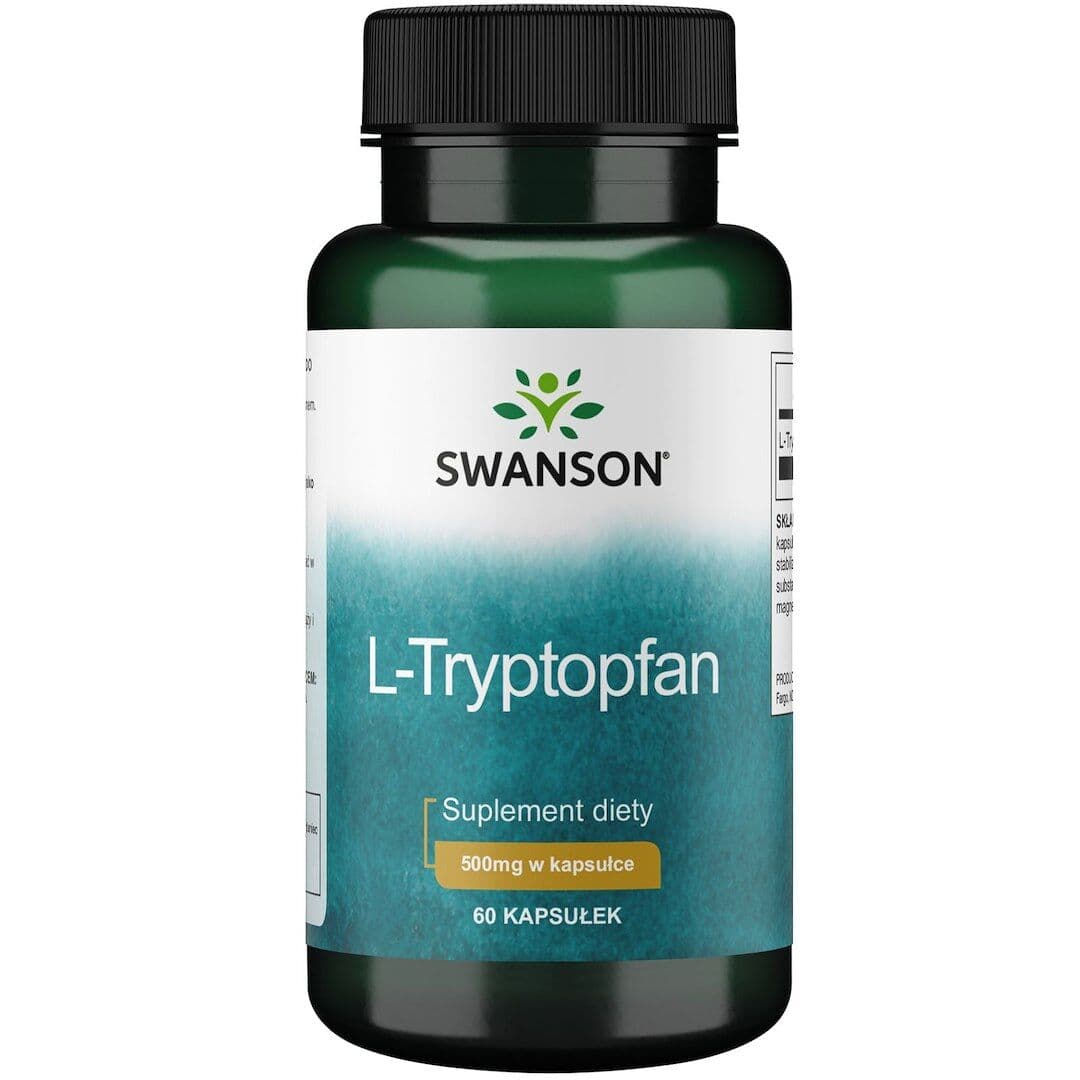 L-Tryptophan, 500mg – 60 caps