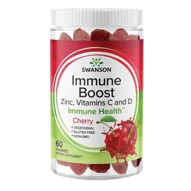 SWANSON Immune Boost smak winiowy 60 gumisiów