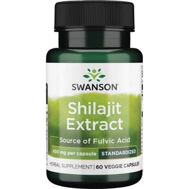 Shilajit Extract, 400mg – 60 vcaps