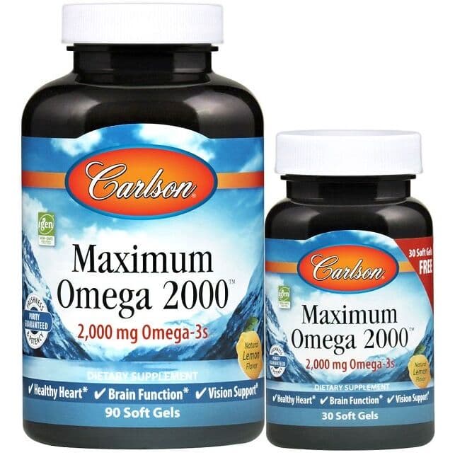 Maximum Omega 2000 – 90 + 30 softgels