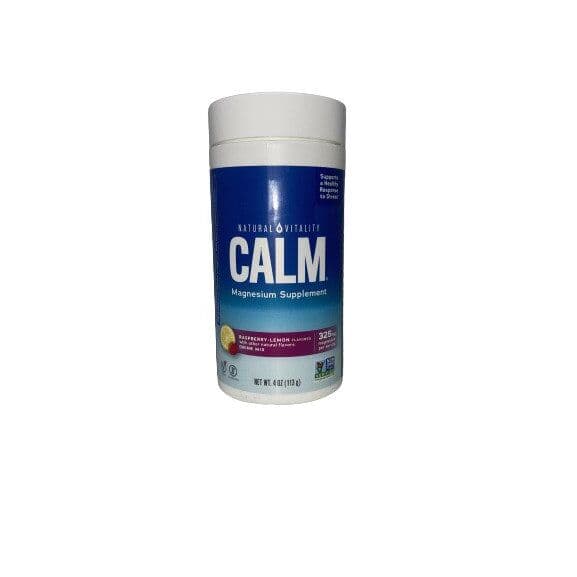 Calm Magnesium poeder, Raspberry Lemon – 113g