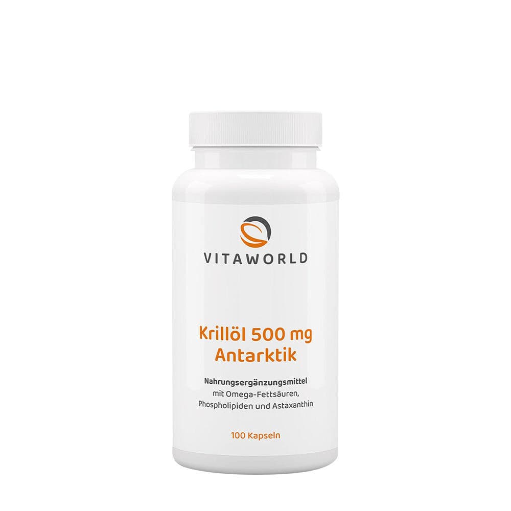 Vitaworld Krill Oil Antarctica 500 mg (100 Capsules)