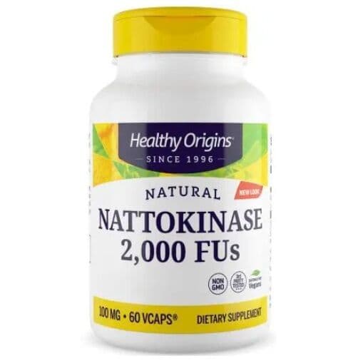 HEALTHY ORIGINS Natural Nattokinase 2000FUs (60 capsules)