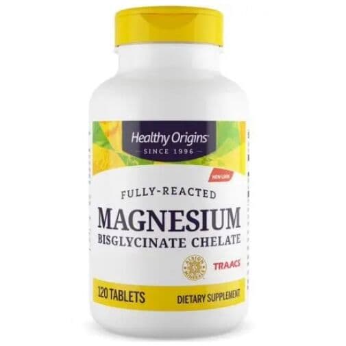 HEALTHY ORIGINS Magnesium Bisglycinate Chelate (120 tabletten)
