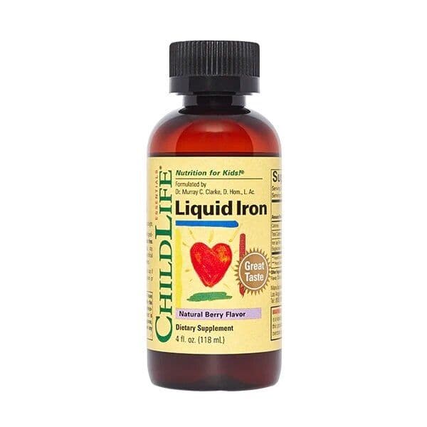 Liquid Iron, Natural Berry - 118 ml.