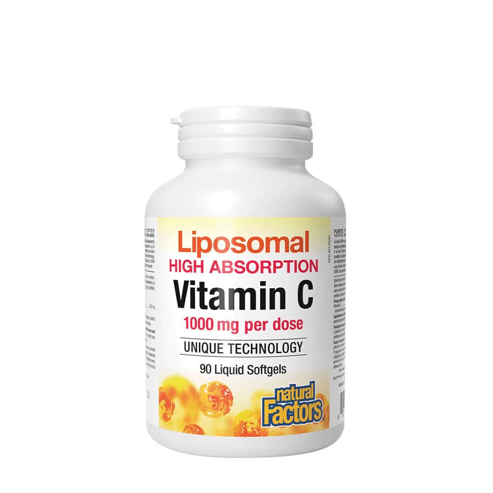 Natural Factors Liposomal Vitamin C (90 bløde kapsler)