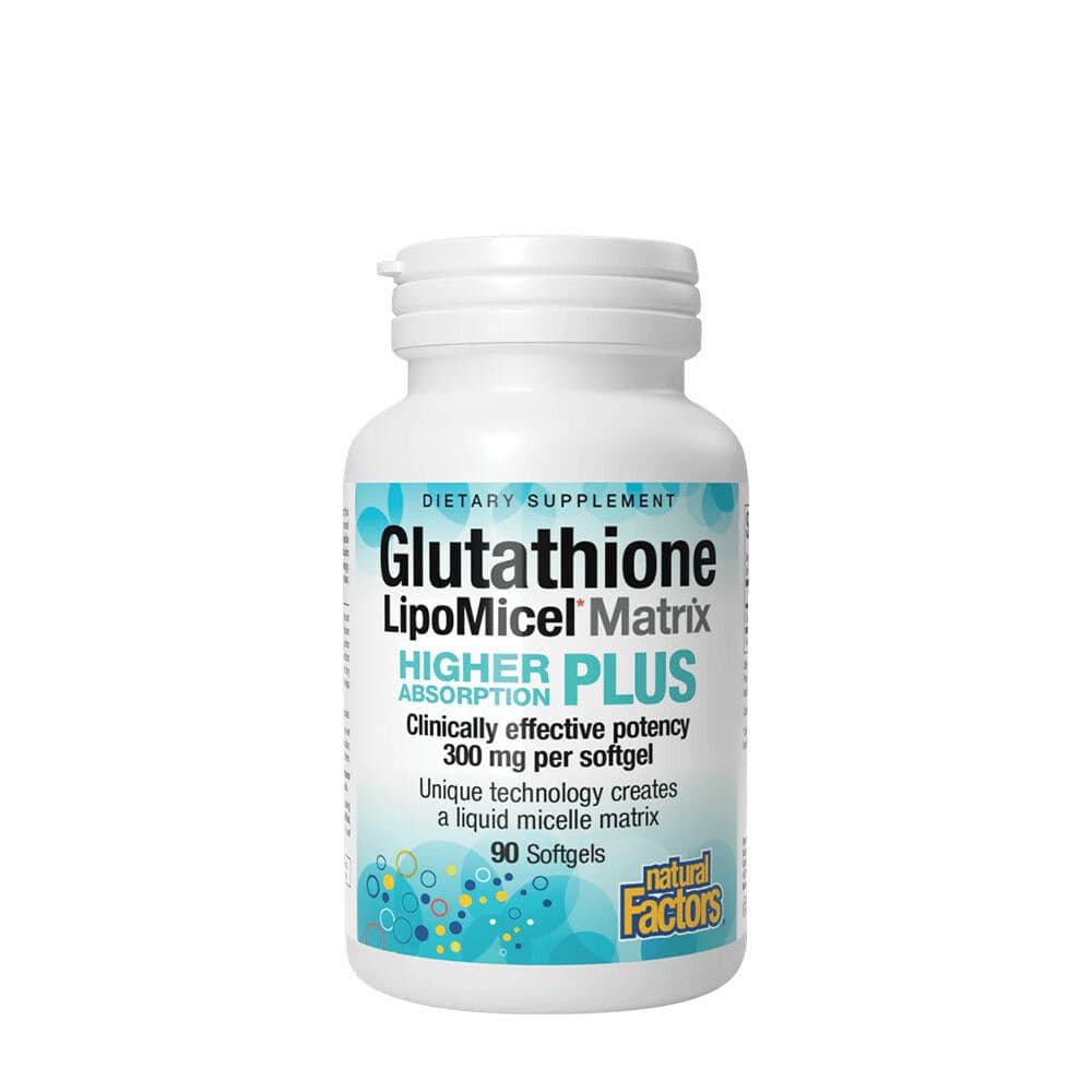 Natural Factors Glutathione LipoMicel Matrix 300 mg (90 bløde kapsler)