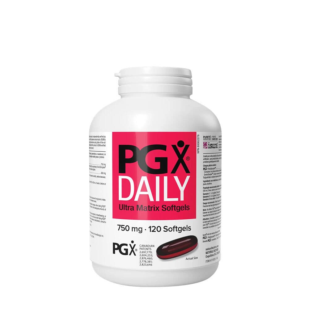 Natural Factors PGX Daily Ultra Matrix 750 mg (120 bløde kapsler)