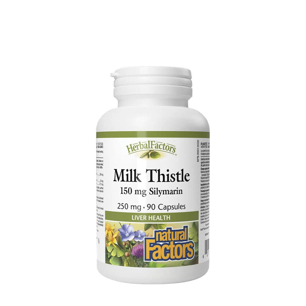 Natural Factors Milk Thistle 250 mg/150 mg Silymarin (90 cápsulas)