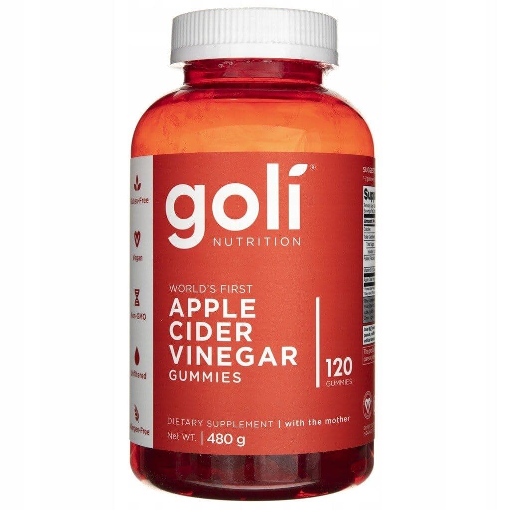 GOLI NUTRITION Apple Cider Vinegar gummies (120 gummies)