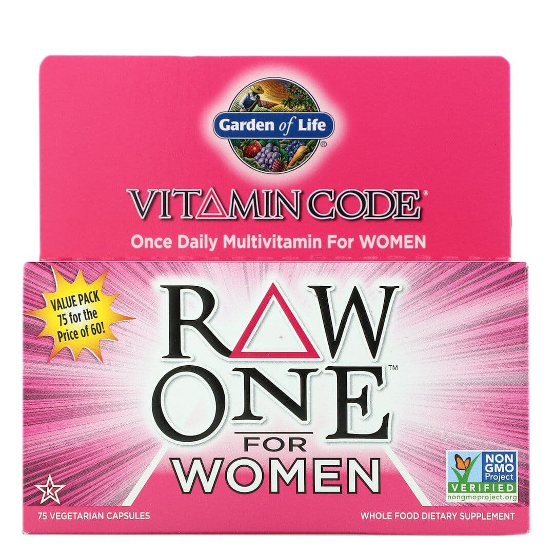 Vitamin Code RAW ONE for Women - 75 veg. kapsule