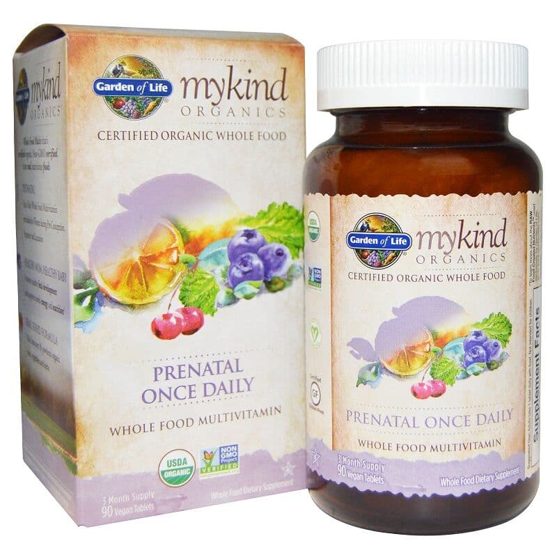 Garden of Life – Mykind Prenatal Once Daily – 90 tablete