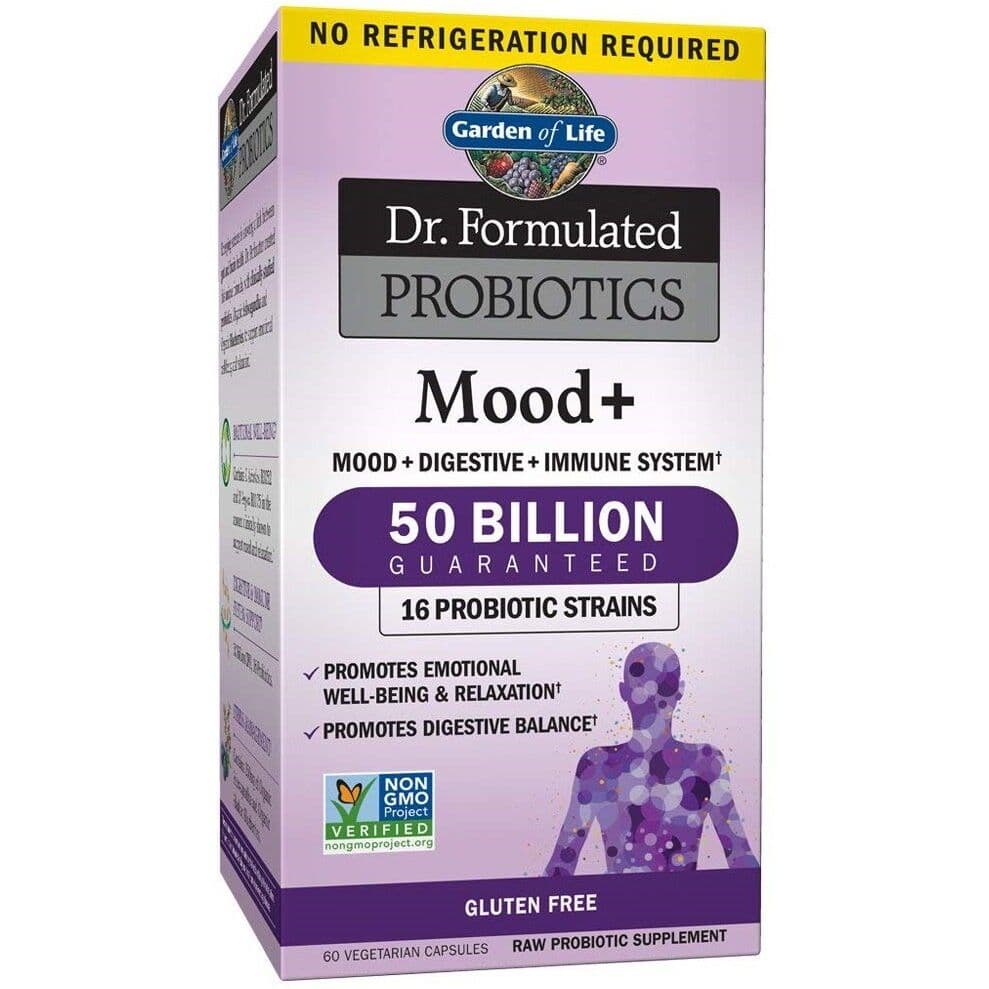 Dr. Formulated Probiotics Mood+ – 60 cápsulas vegetales