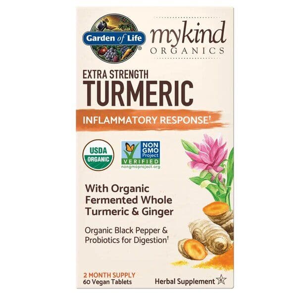 Mykind Extra Strength Turmeric – 60 vegan comprimidos